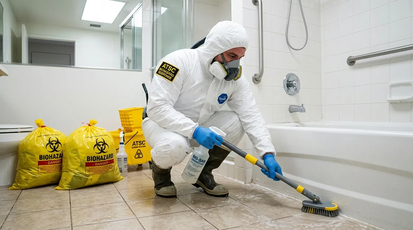 Decontamination equipment deployed for Blood Cleanup in North Lindenhurst